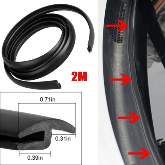 NEW ✅2m Seal Strip Trim For Car Front Windshield Sunroof Weatherstrip Rubber