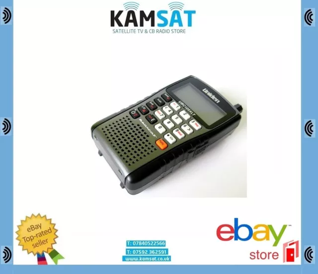 Handheld Radio Uniden Bearcat Scanner Ubc 125Xlt Antenna Bnc Cb Uhf Vhf Airband