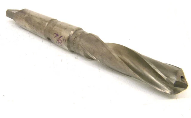Lightly Used Mohawk Usa Taper Shank Carbide Tipped 7/8" Coolant Drill .875" #3Mt