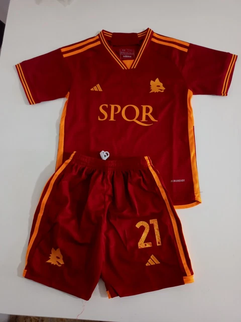 Completo calcio roma bambino top