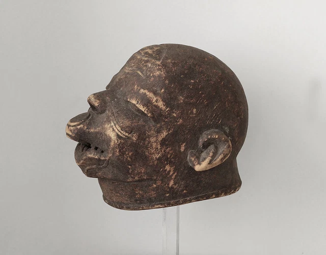 Old Makonde Lipico helmet mask, Tanzania