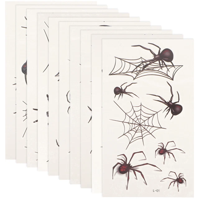 BESTOYARD Halloween Spinnennetz Fensteraufkleber – Selbstklebend, Abziehbar, Schwarz