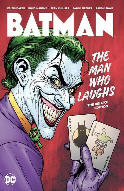 BATMAN: THE MAN WHO LAUGHS DELUXE EDITION HARDCOVER Joker DC Comics HC