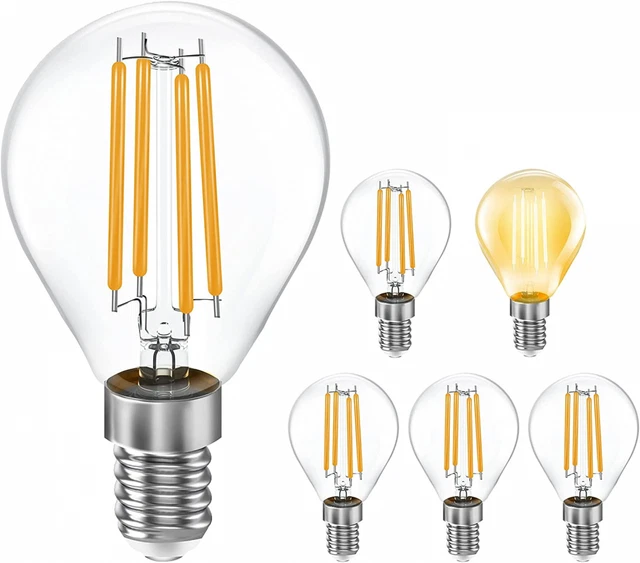 BIGHOUSEMax E14 Led Filament Light Bulb, SES Bulbs Screw in, 35W...