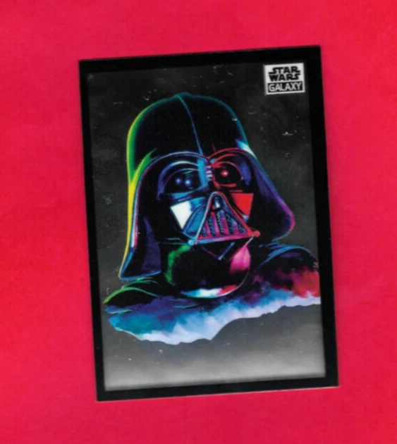 2022 Topps Star Wars Chrome Galaxy Darth Vader base set card n°2