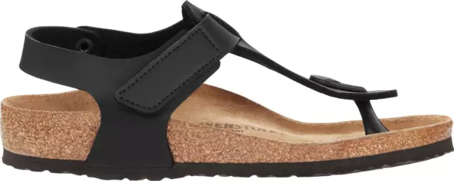 Birkenstock Zehenstegsandale Kairo Kids Black der Zehentrenner mit Fersenriemen 3