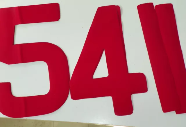 Sail Numbers Self Adhesive All Sizes 8 Colours 1st CLASS POST Dinghy & Keelboat