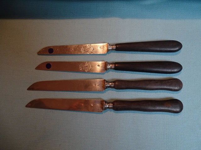 Ancien Couteau à Tartiner Argent Massif – Manche Argent Fourré (occasion)
