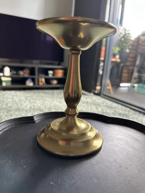 Pottery Barn Arlington Brass Candle Stand