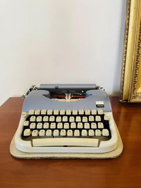 Machine à écrire portable JAPY Script vintage
