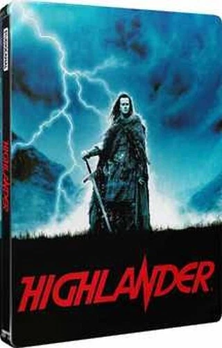 Highlander Limited Edition Steelbook 4K Ultra Hd + Blu-Ray[Uk] New4K Bluray