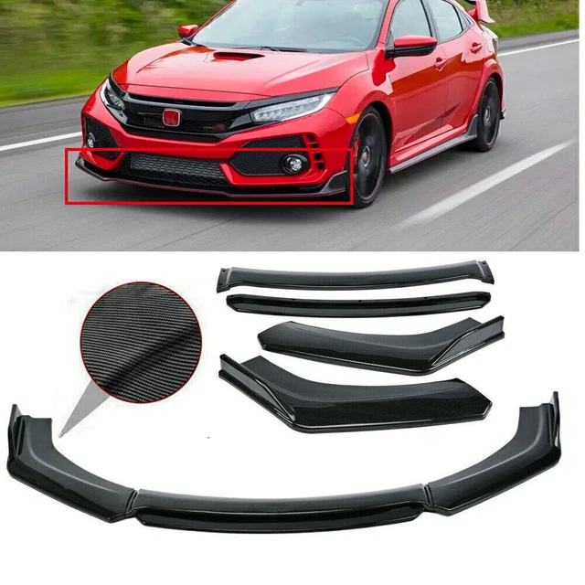 Carbon Fiber Front Bumper Lip Spoiler Splitter For Infiniti G37 G35 G25 Sedan US