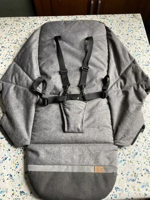 Kinderkraft Prime Seat Fabric Grey