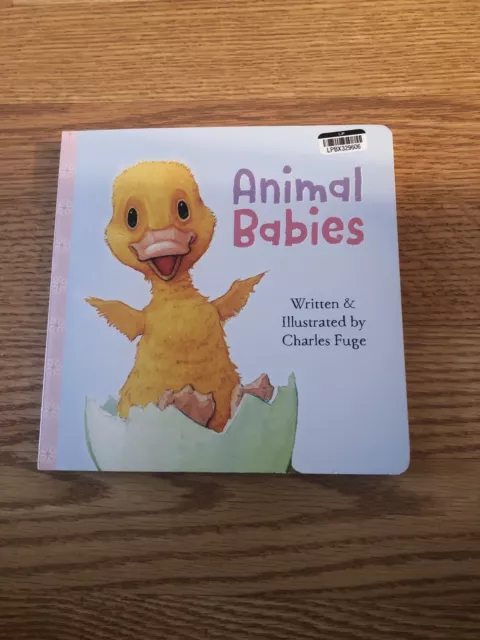 Animal Babies by Charles Fuge (English) Board Books Book Free Shipping!
