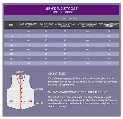 Mens Boys Waistcoat Tie Set Satin Plain Solid Formal Wedding Tuxedo Vest by DQT 2