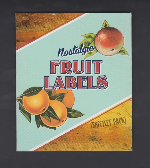 2016 Nostalgic FRUIT LABELS (SHEETLET PACK) - 4 Sheetlets of 10 x $1 stamps, MNH