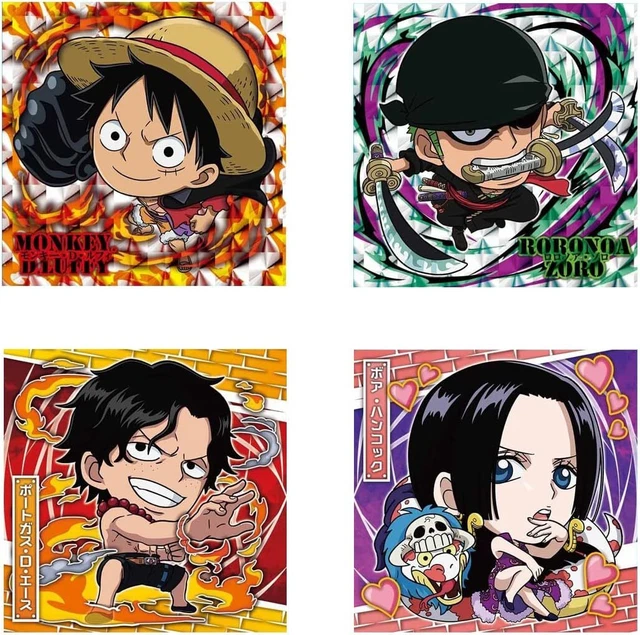 Niformation One Piece Large Pirate Seal Wafer LOG.2 (20 Pieces) Shokugan Wafer (