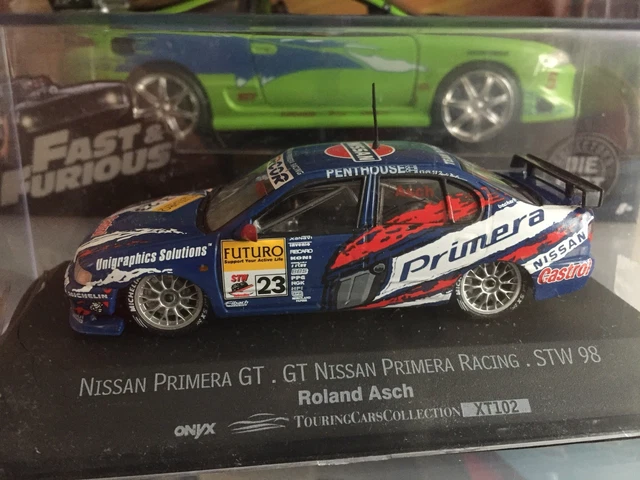 ONYX NISSAN PRIMERA GT 1998 STW, Roland Asch, 1:43 Diecast