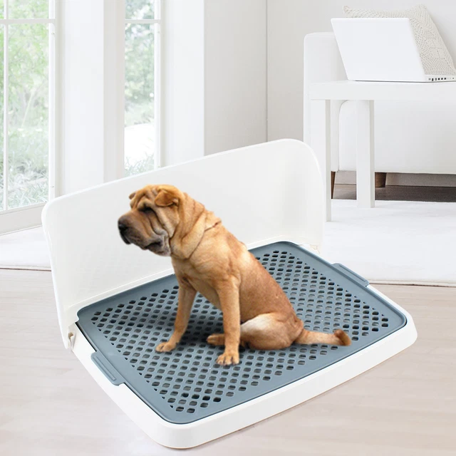NEW FOLDABLE DOG Training Toilet Potty Pet Litter Box Puppy Pee Pad
