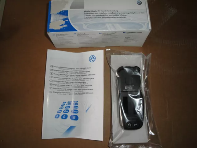 Original VW 3C0051435BG Handyadapter Bluetooth Active Nokia 6303 6303i New
