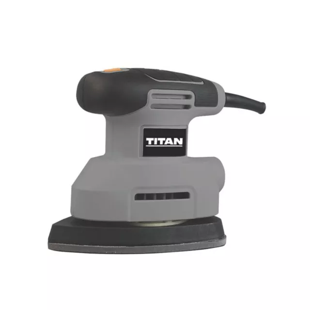 Titan Detail Sander Electric TTB887SDR Soft-Grip Sliding Switch 1.6mm 160W 240V