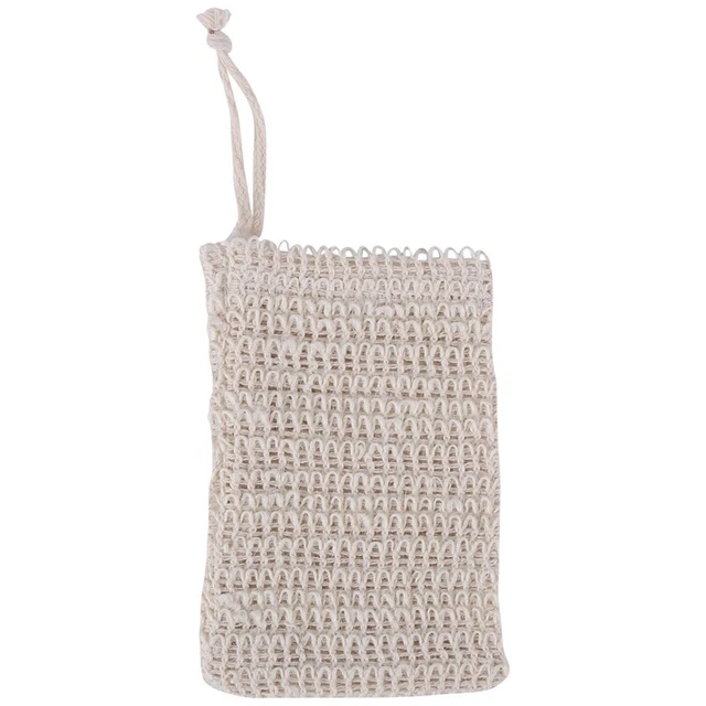 Borsa sapone bagno doccia sisal naturale sisal borsa sapone peeling sapone Spa7205