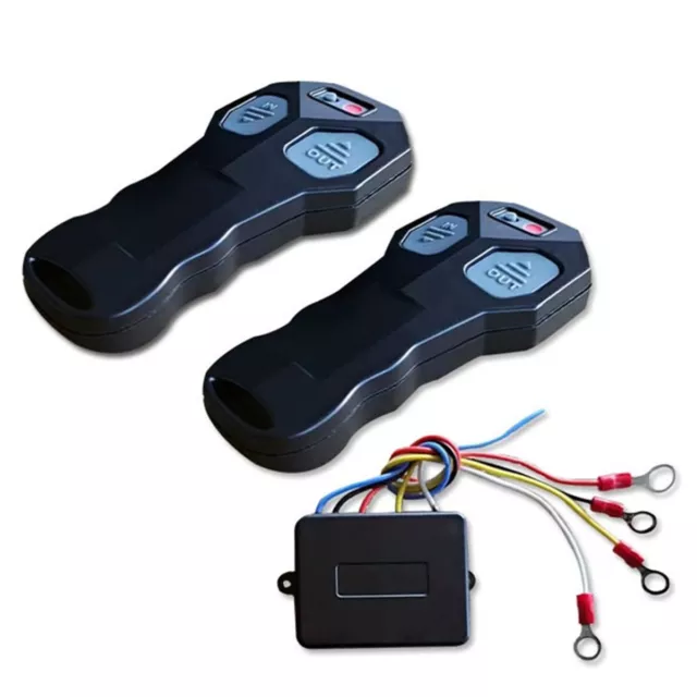 Wireless Winch Control Switch Handset Kit With Remote for Car ATV SUV Motorcycle