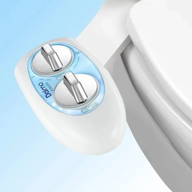 Bidet Fresh Water Spray Kit Non Electric Toilet Seat Attachment Cold Wash - New