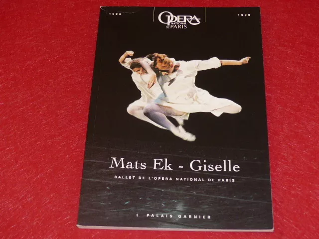 Coll.j.le Bourhis Danse Ballet / Programme Opera Paris / Mats Ek - Giselle 1998