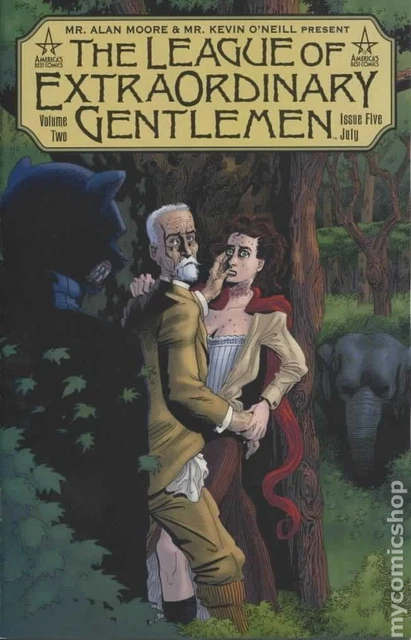 League of Extraordinary Gentlemen #5 VG 2003 Stock Image Low Grade
