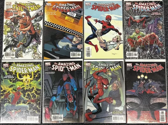 AMAZING SPIDER-MAN #500 to #599 COMPLETE RUN HIGH GRADE NM 529 546 568 Marvel