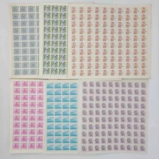 Yugoslavia Huge Lot Mint (MNH) - Over 21,000 (3lbs) of Stamps in Full Sheets