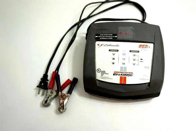 SCHUMACHER 6V 12V Speed Charge 10A Battery Charger E32074, 59% OFF