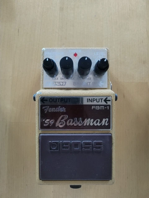 Pédale Boss Fender Bassman