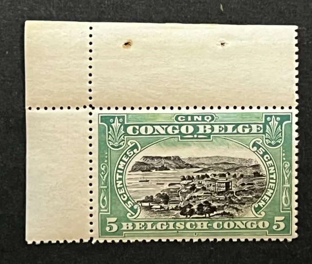 Travelstamps: Belgian Congo Stamps 5 Cent 14 Perf Mint MNH OG