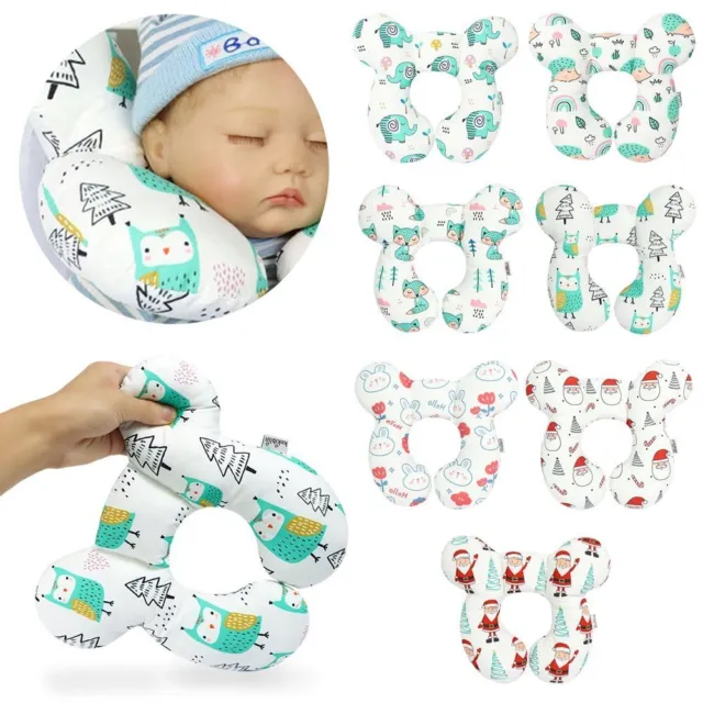 Neck Support U-shaped Cushion Baby Pillow Infant Stroller Car Seat Headrest