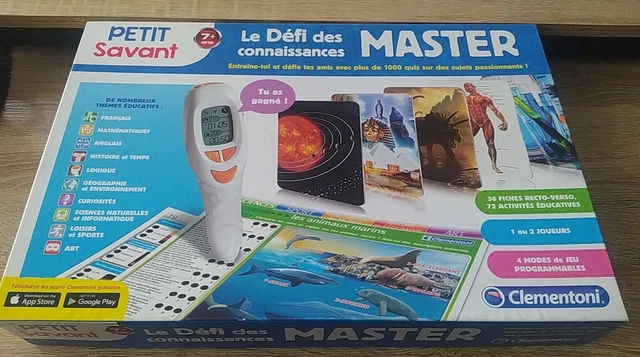 Le défi de la connaissance Master - Jeux et jouets Clementoni - Avenue