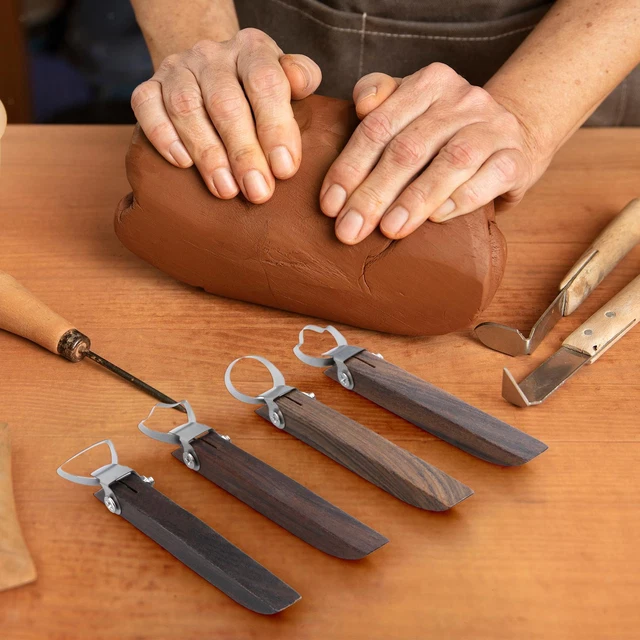 4PCS POTTERY CUP Handle Shape Tool Model Making Pottery Cup Handle Tool