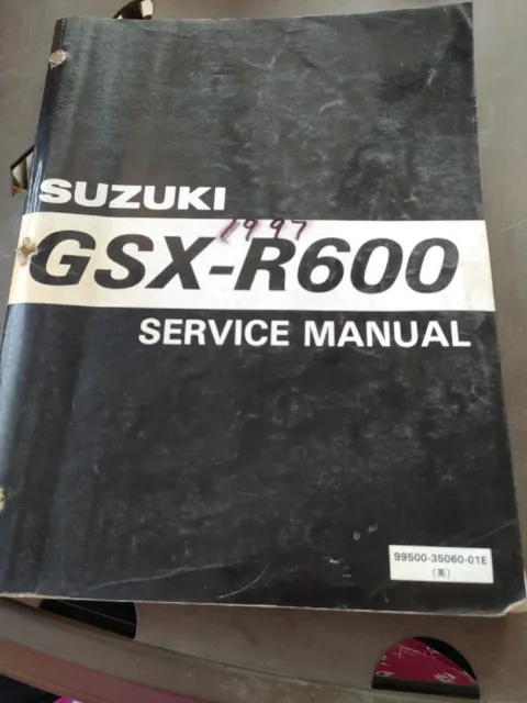 1997 Suzuki Service Manual Gsx-R600
