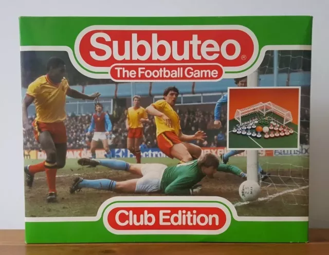 Vintage Subbuteo The Football Game Club Edition Table Game Soccer H04