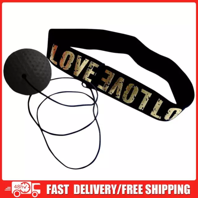 Boxing Reflex Speed Training PU Punch Ball Elastic Headband Set for Boxer