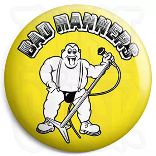 Bad Manners - Band Logo - 25mm Skinhead, Ska Button Badge, Fridge Magnet Option