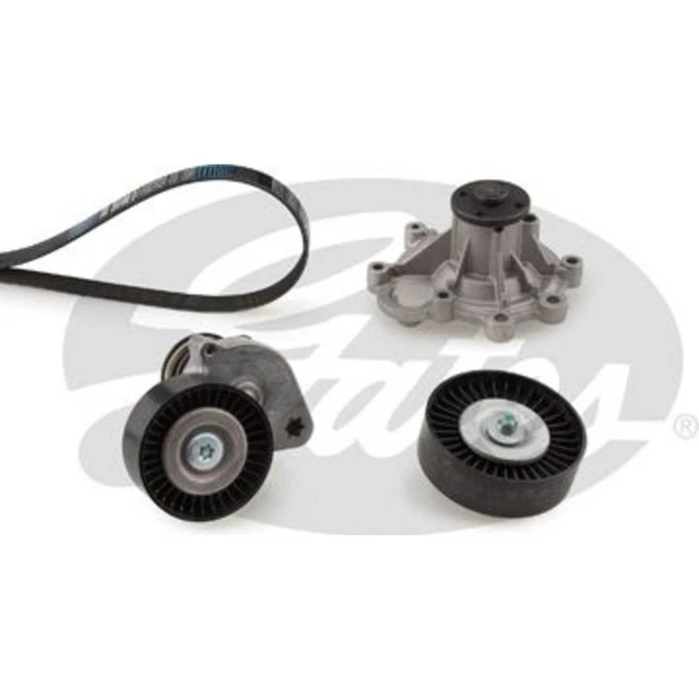 Gates KP17PK2418 Wasserpumpe Keilrippenriemensatz für MERCEDES BENZ C KLASSE