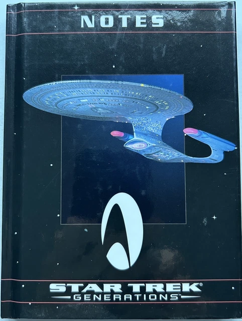 Star Trek Generations Note Book - Unused And New*