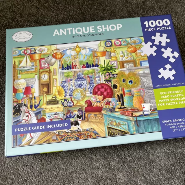 Otter House Antique Shop Jigsaw Puzzle (1000 Pieces)