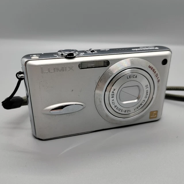 Panasonic Lumix DMC-FX8 5,0 megapixel fotocamera digitale compatta argento testato 2