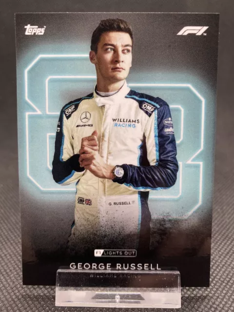 George Russell 2021 Topps F1 Lights Out Williams Racing Formula 1 Formula 1