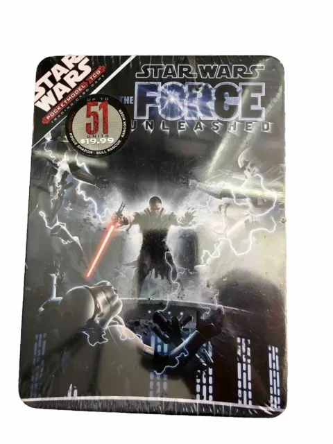 Star Wars The Force Unleashed Trading Card Game Sealed Tin TCG Pocketmodel 2008