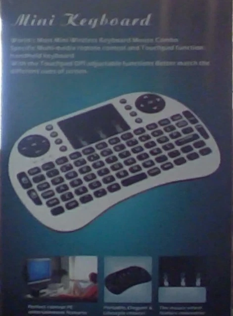 Mini keyboard avec touchpad avec clef bluetooth en QERTY