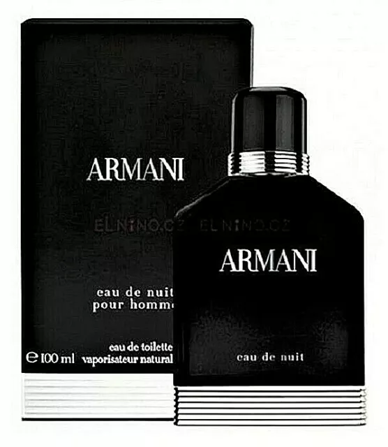 ARMANI Eau de Nuit pour Homme 100 ml Eau de Toilette Neu & Ovp  100ml Herren-EdT